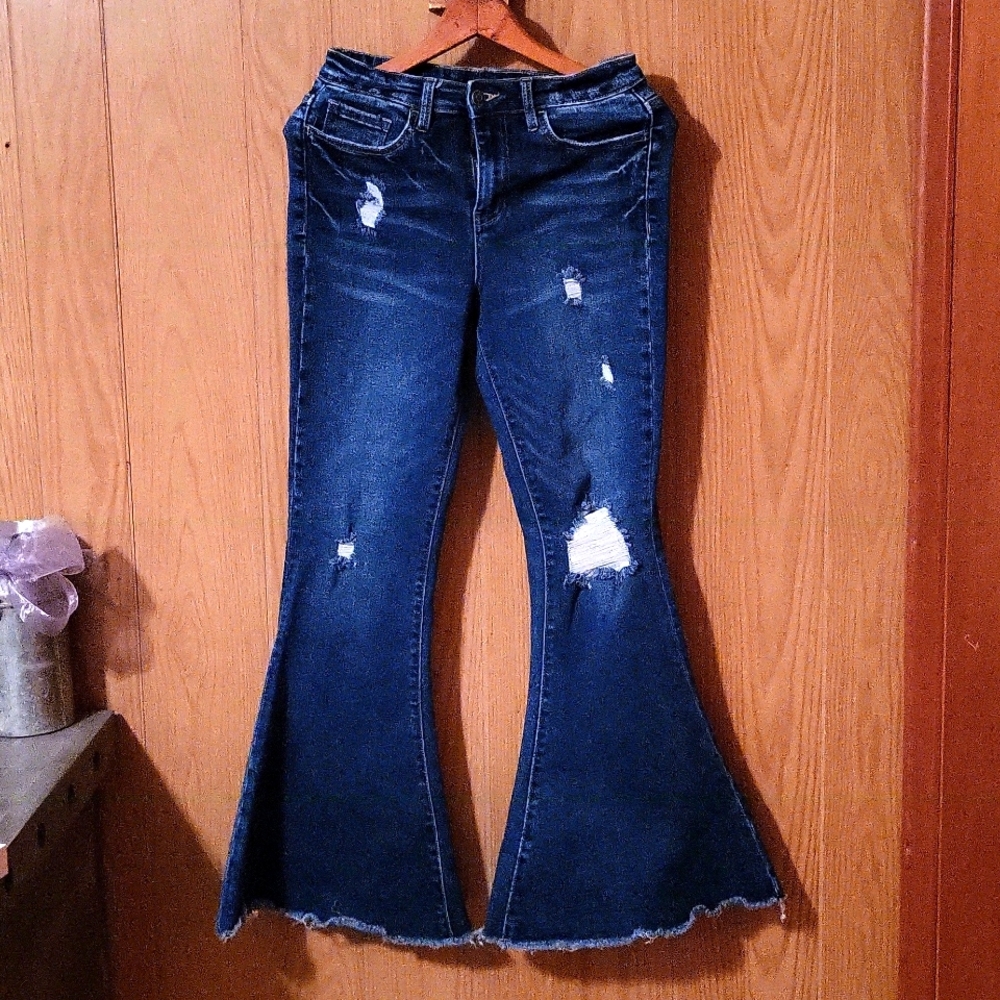 Flying Monkey Extreme Flare Jeans. Size 27